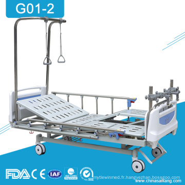 G01-2 lit médical de patients d&#39;orthopédie médicale à vendre